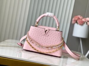 pink bag with chain – designer look for less