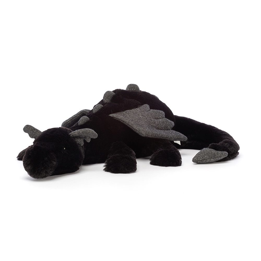 Onyx Dragon Plush 66cm Collector Soft Toy
