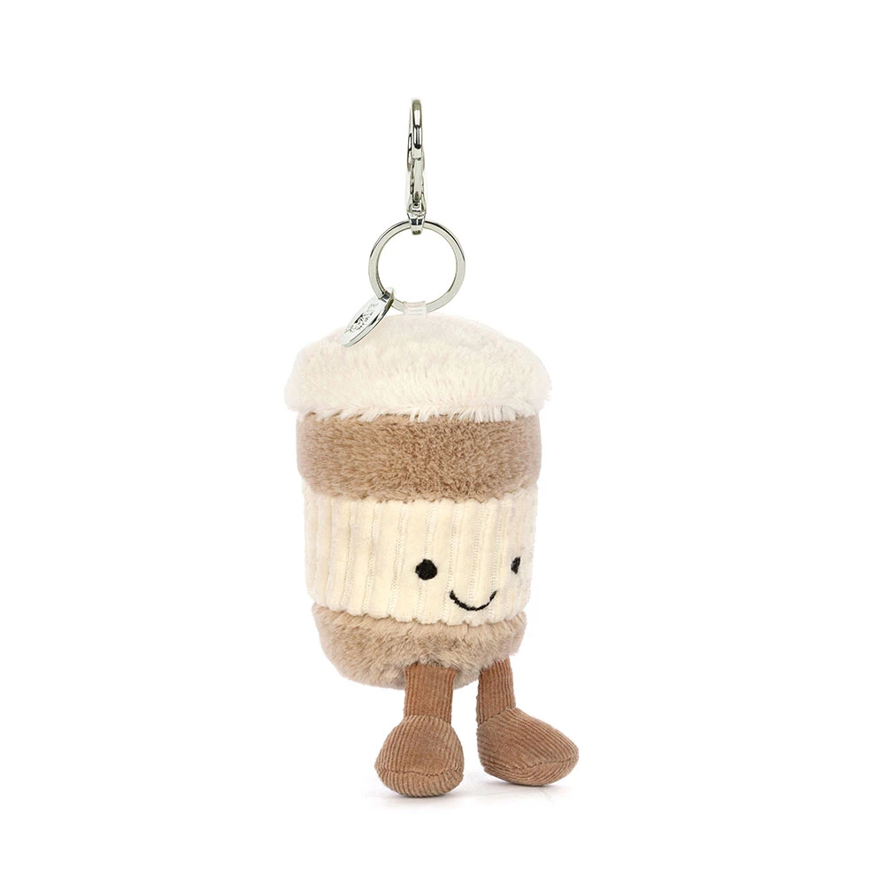 coffee bag charm ireland plush