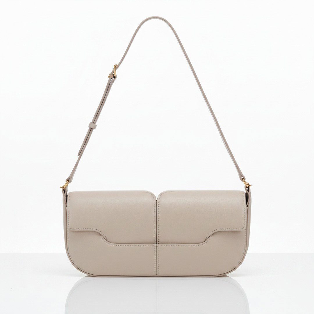 minimal shoulder bag ireland beige