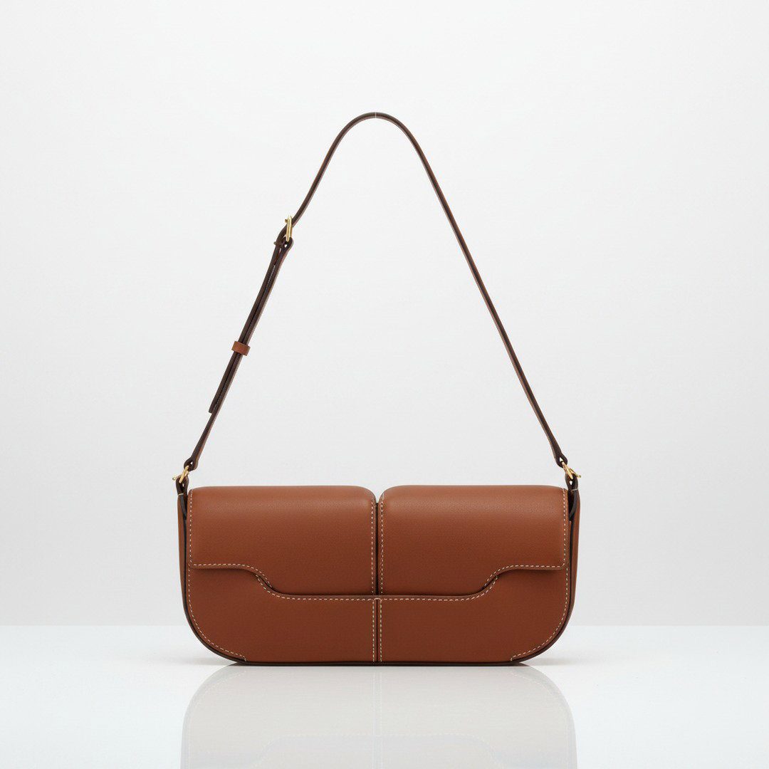 minimal shoulder bag ireland brown